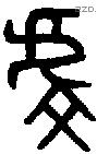 虔字金文源流