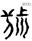 帑字六书源流