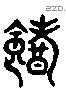 嗜字六书源流