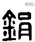 鋗字六书源流