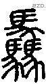 驫字说文字源