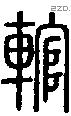 輨字说文字源