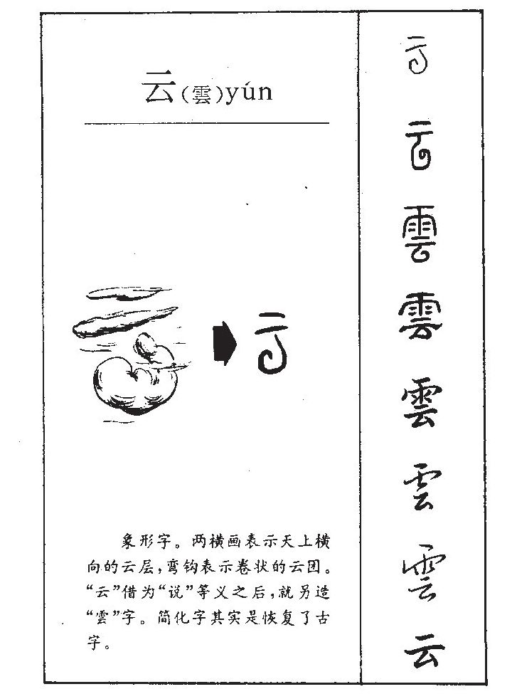 云字字源字典