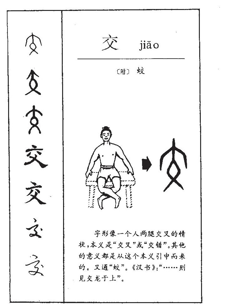 交字字源字典