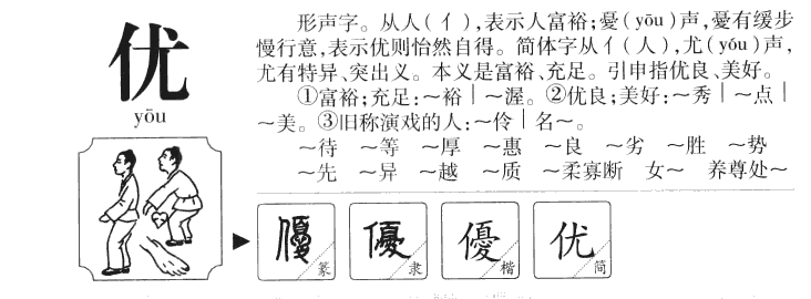 优字字源字典