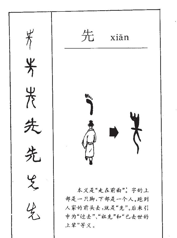 先字字源字典