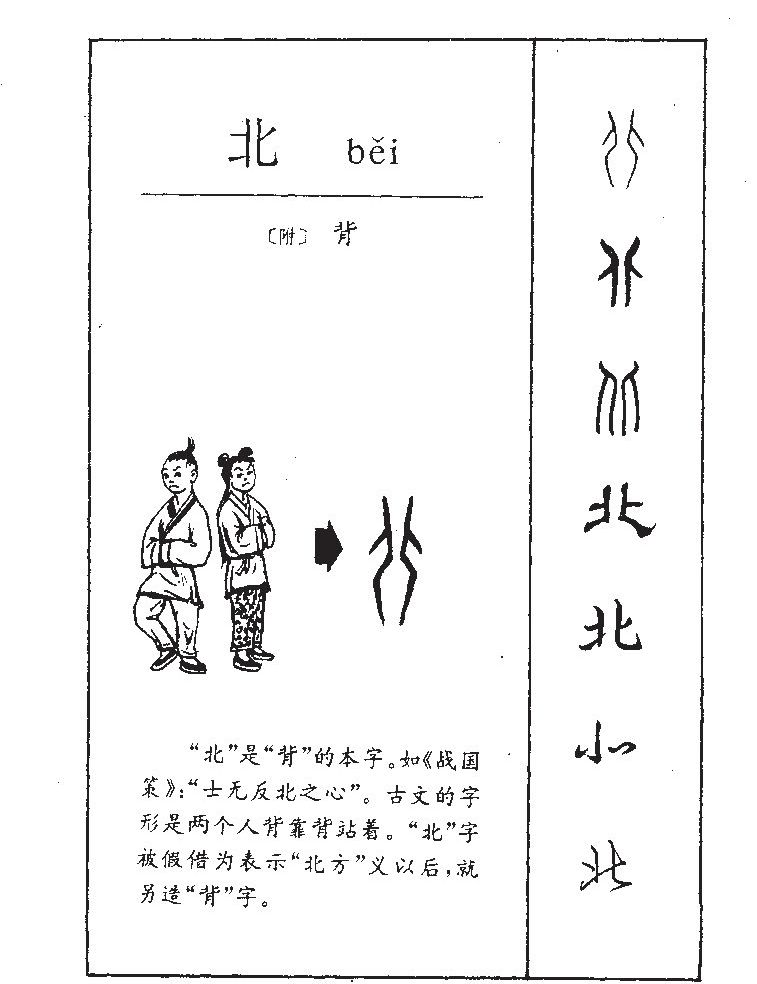 北字字源字典