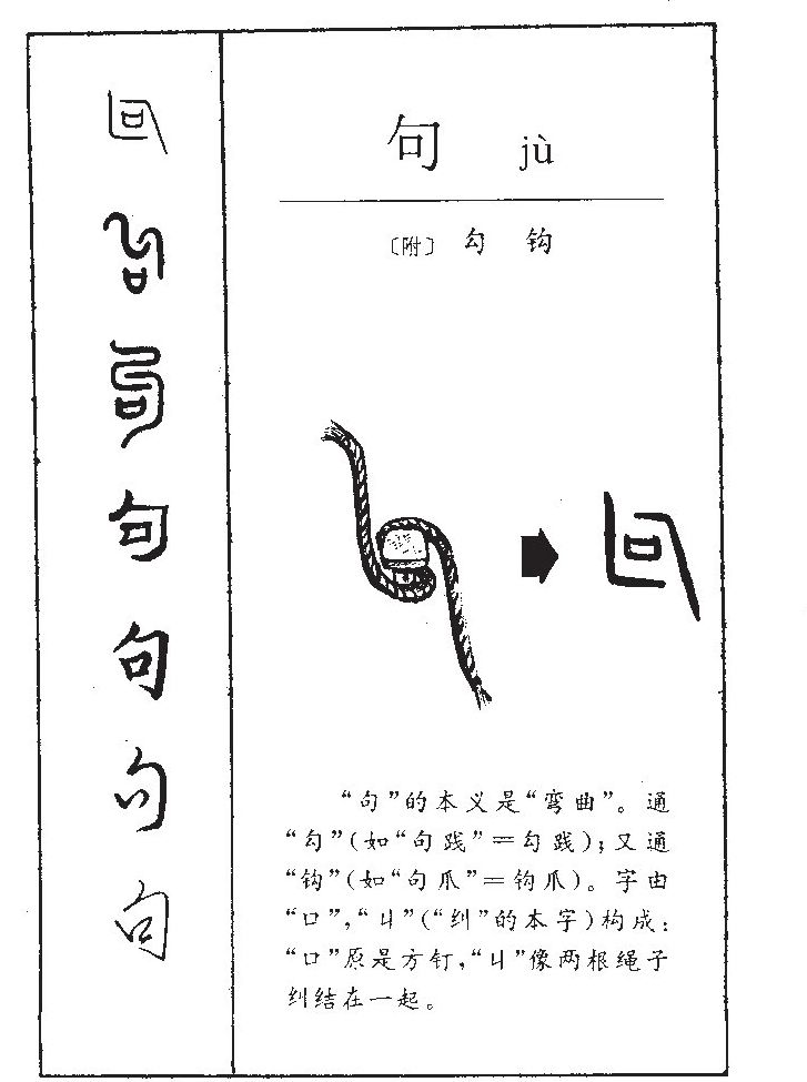 句字字源字典