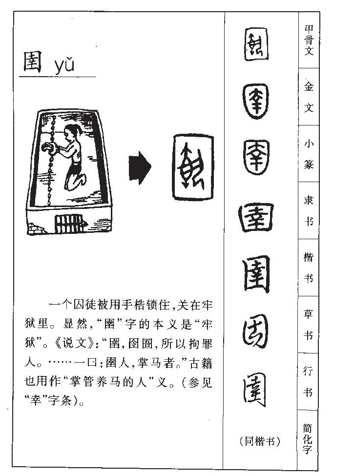 圉字字源字典