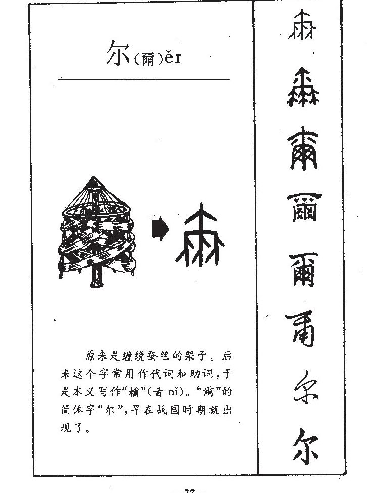 尔字字源字典