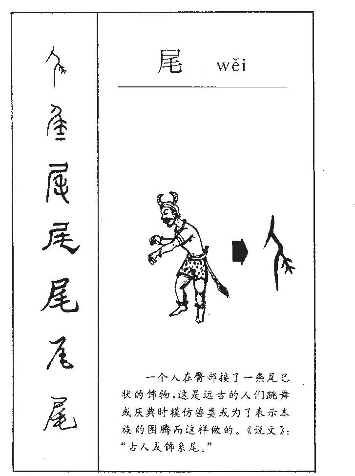 尾字字源字典