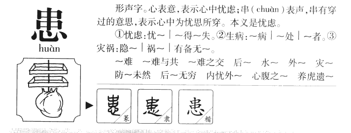 患字字源字典