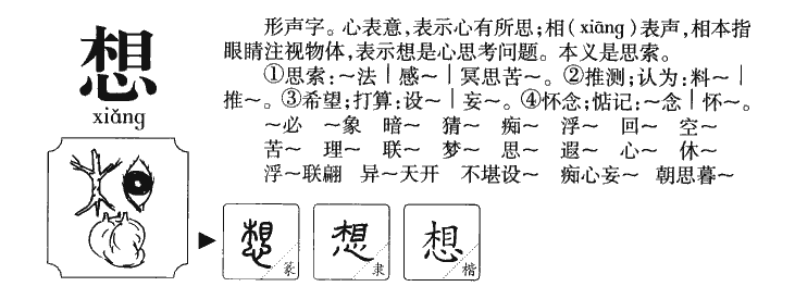 想字字源字典