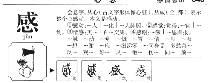 感字字源字典