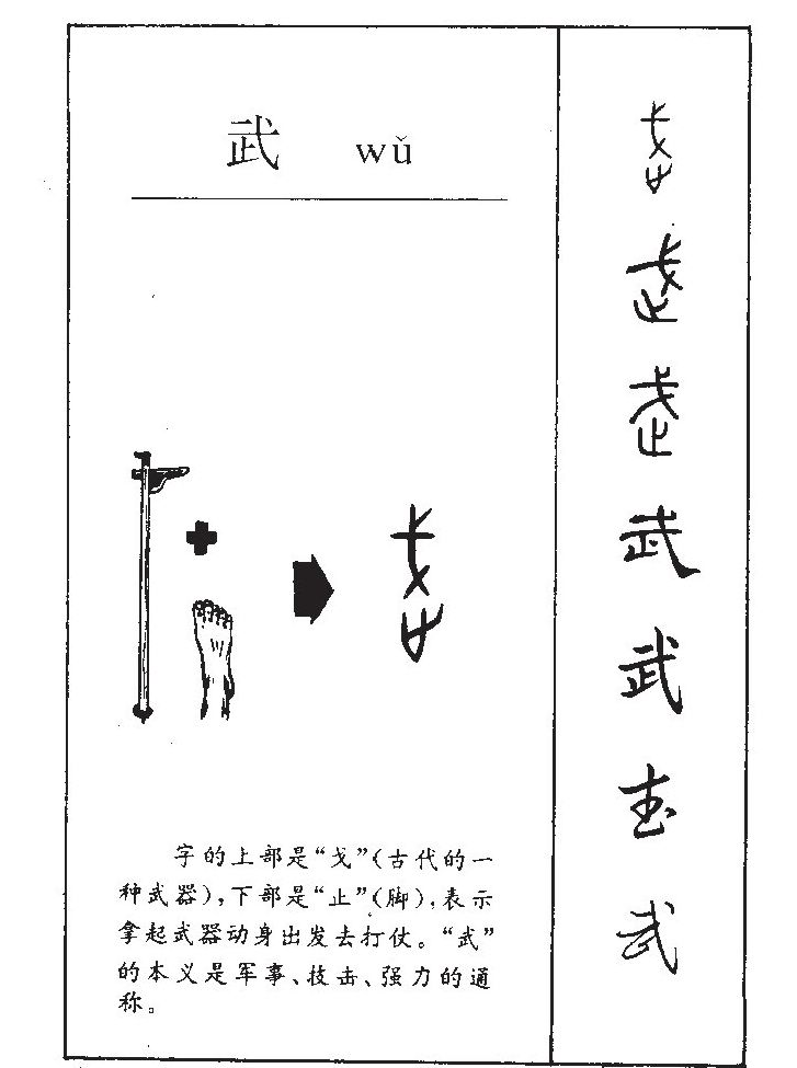 武字字源字典