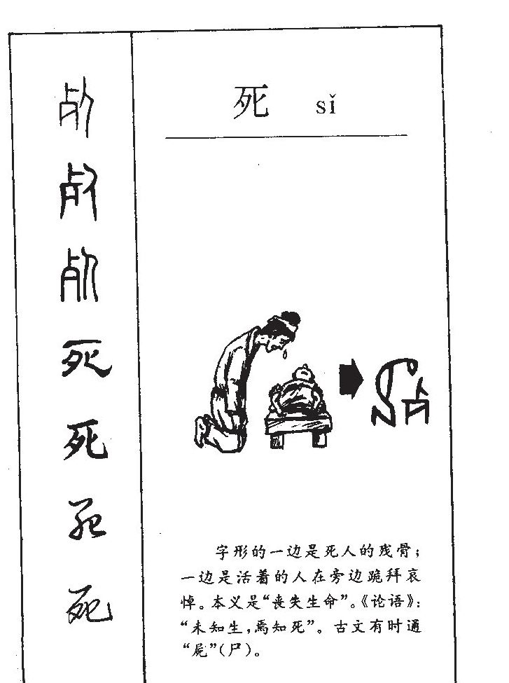 死字字源字典