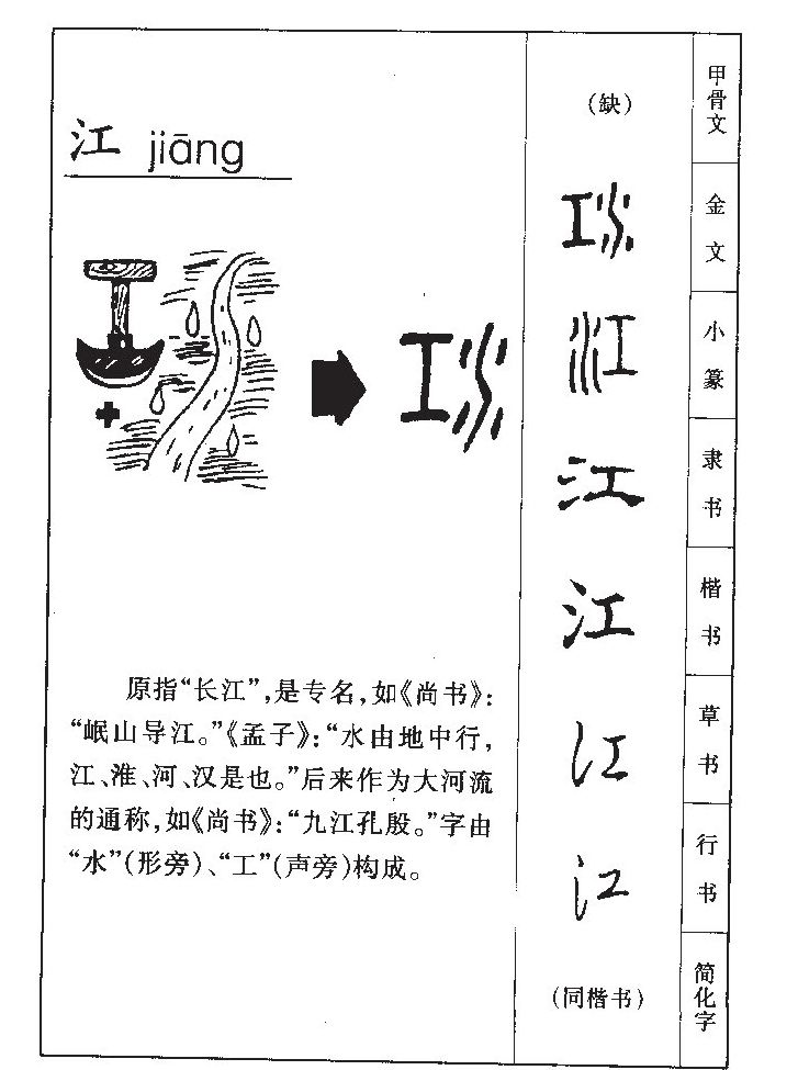 江字字源字典