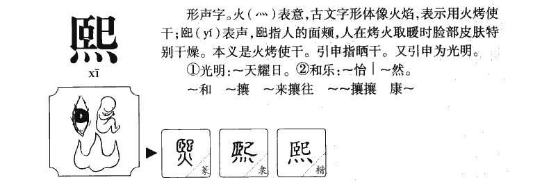 熙字字源字典