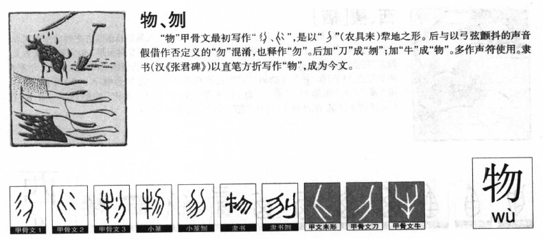 物字字源字典