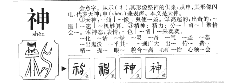 神字字源字典