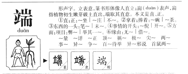 端字字源字典