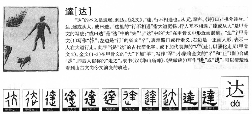 达字字源字典