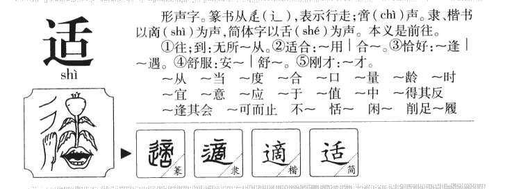 适字字源字典