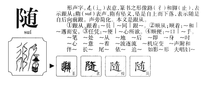 随字字源字典