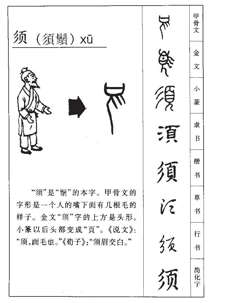 须字字源字典